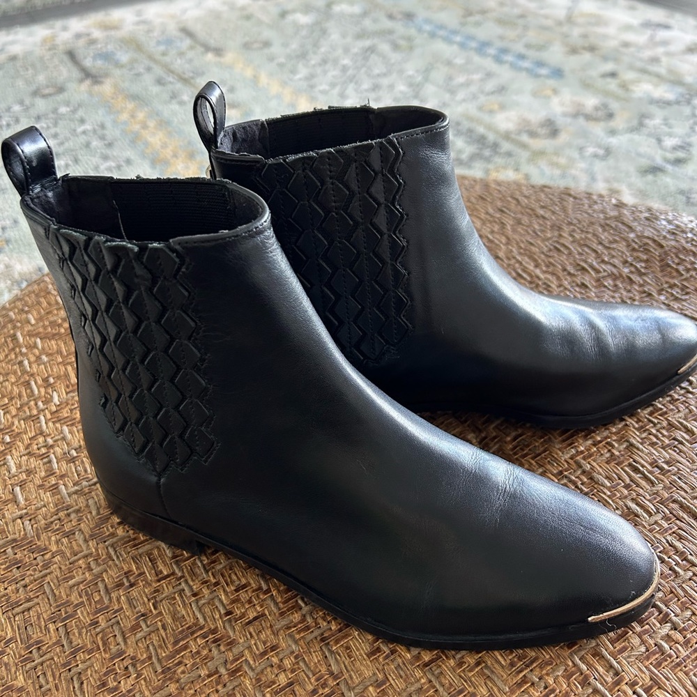 Ted Baker black ankle boots